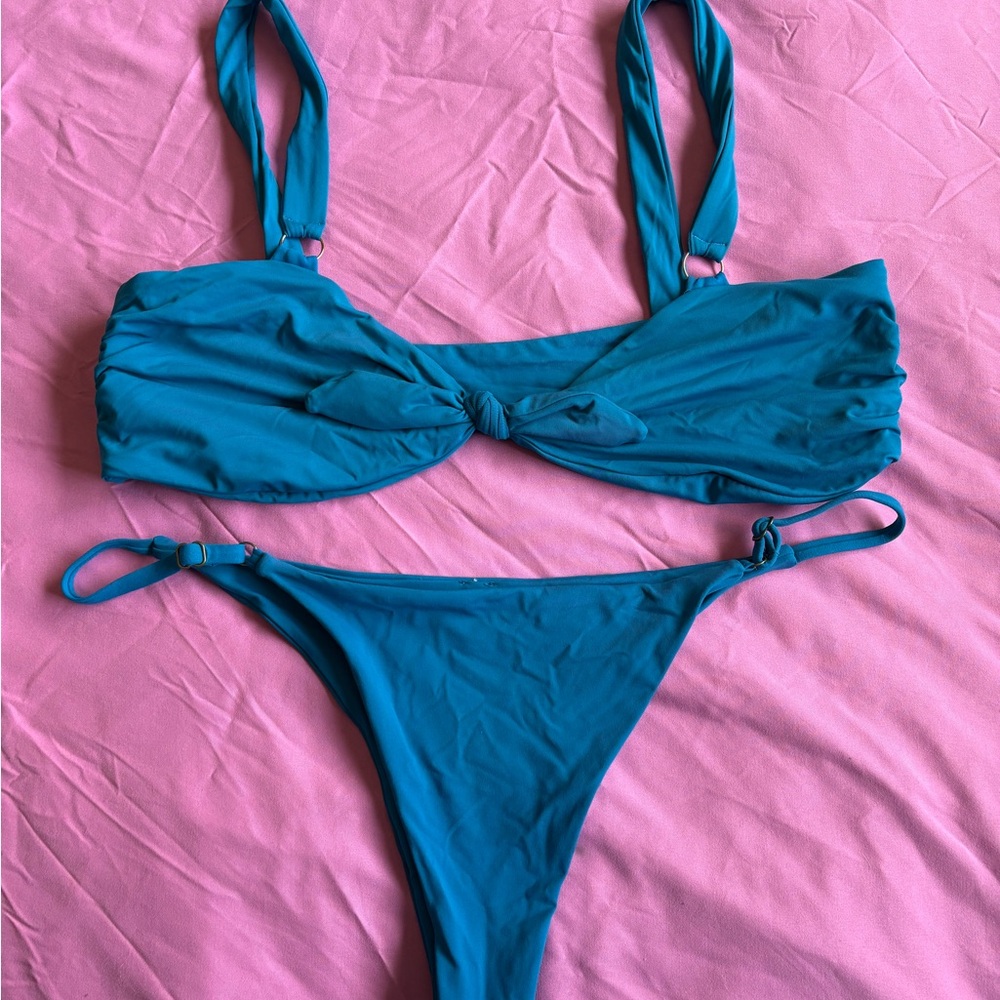O’Neill Teal Bikini Set